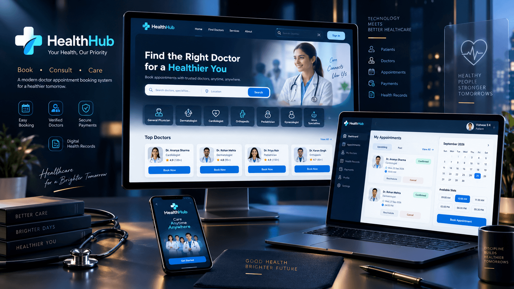 HealthHub Project Interface